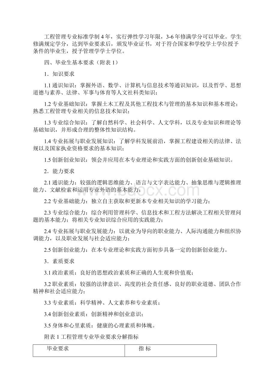 级工程管理专业本科Word下载.docx_第2页