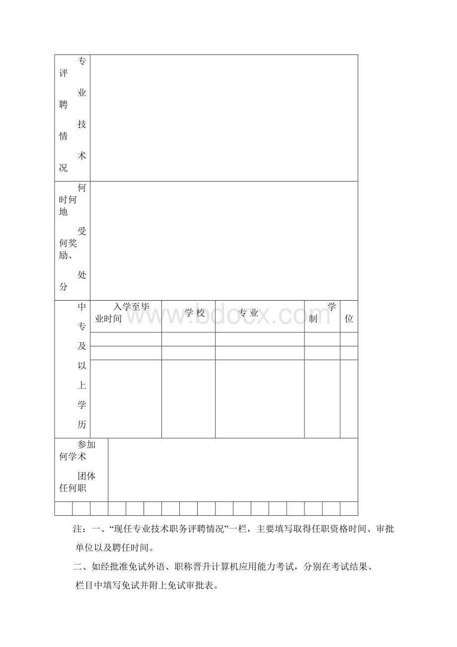 芜湖市职称申报表格.docx_第3页