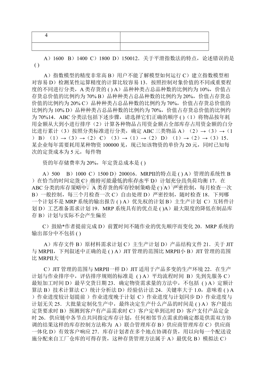 整理库存管理二00008试题及答案.docx_第2页