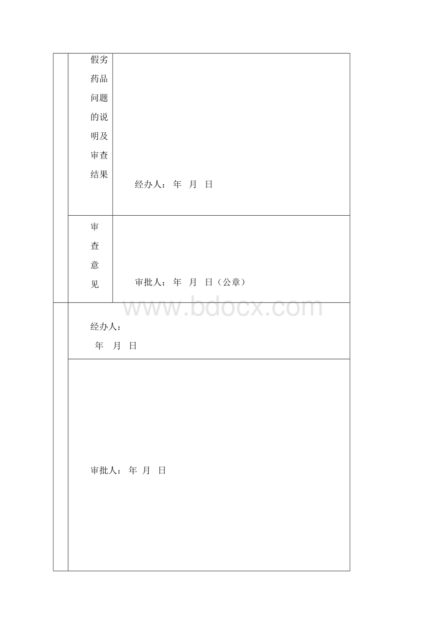 药品经营质量管理规范认证申请书零售.docx_第3页