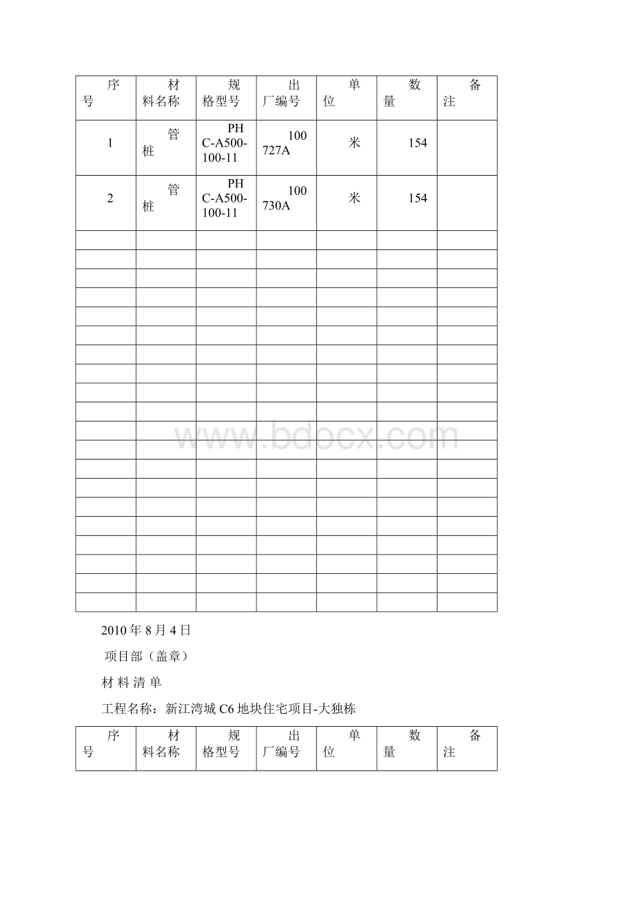 各工程材料清单汇编.docx_第2页