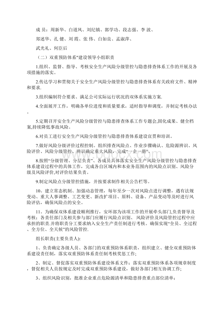 整理双重预防体系建设实施方案.docx_第2页