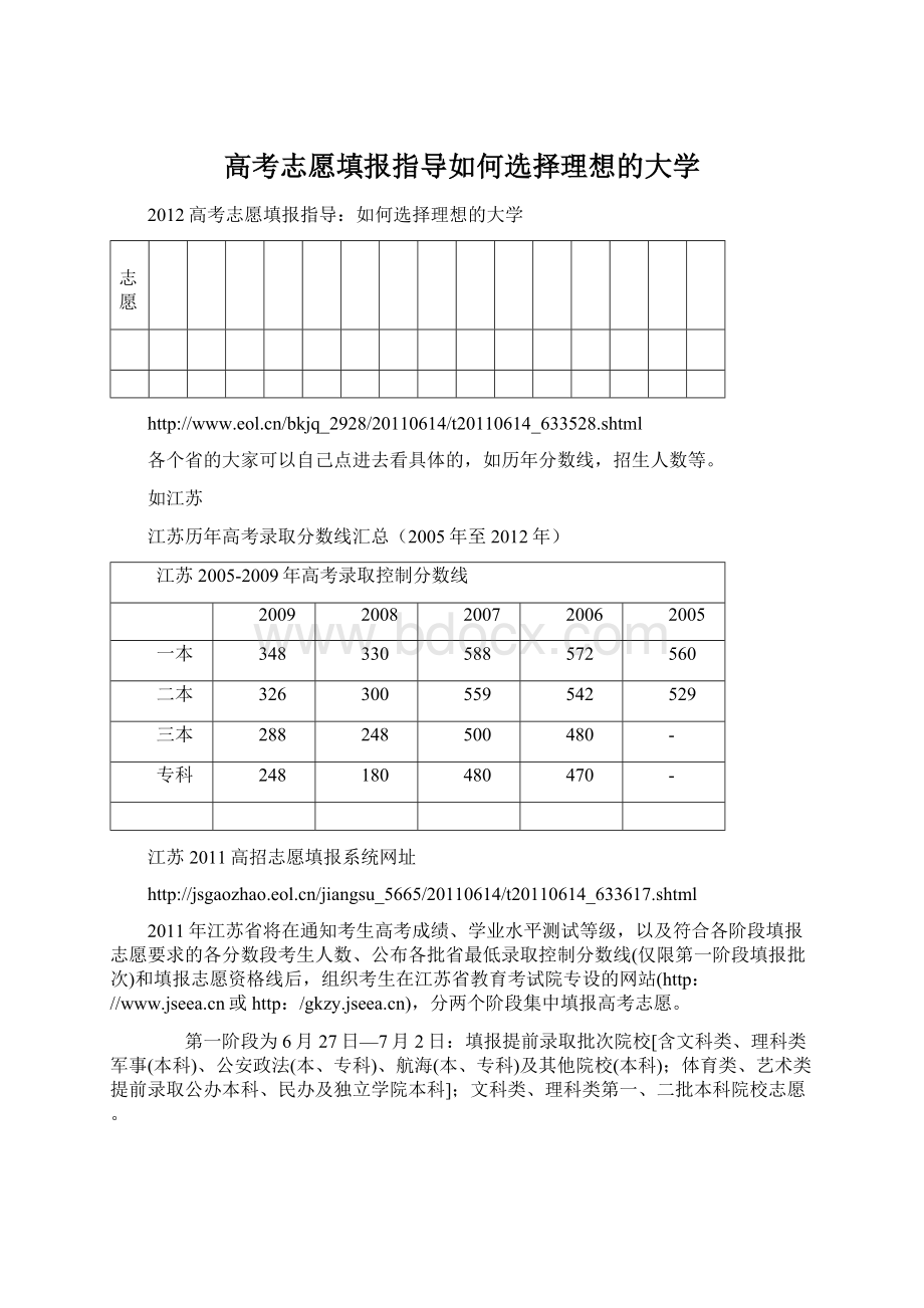 高考志愿填报指导如何选择理想的大学.docx_第1页