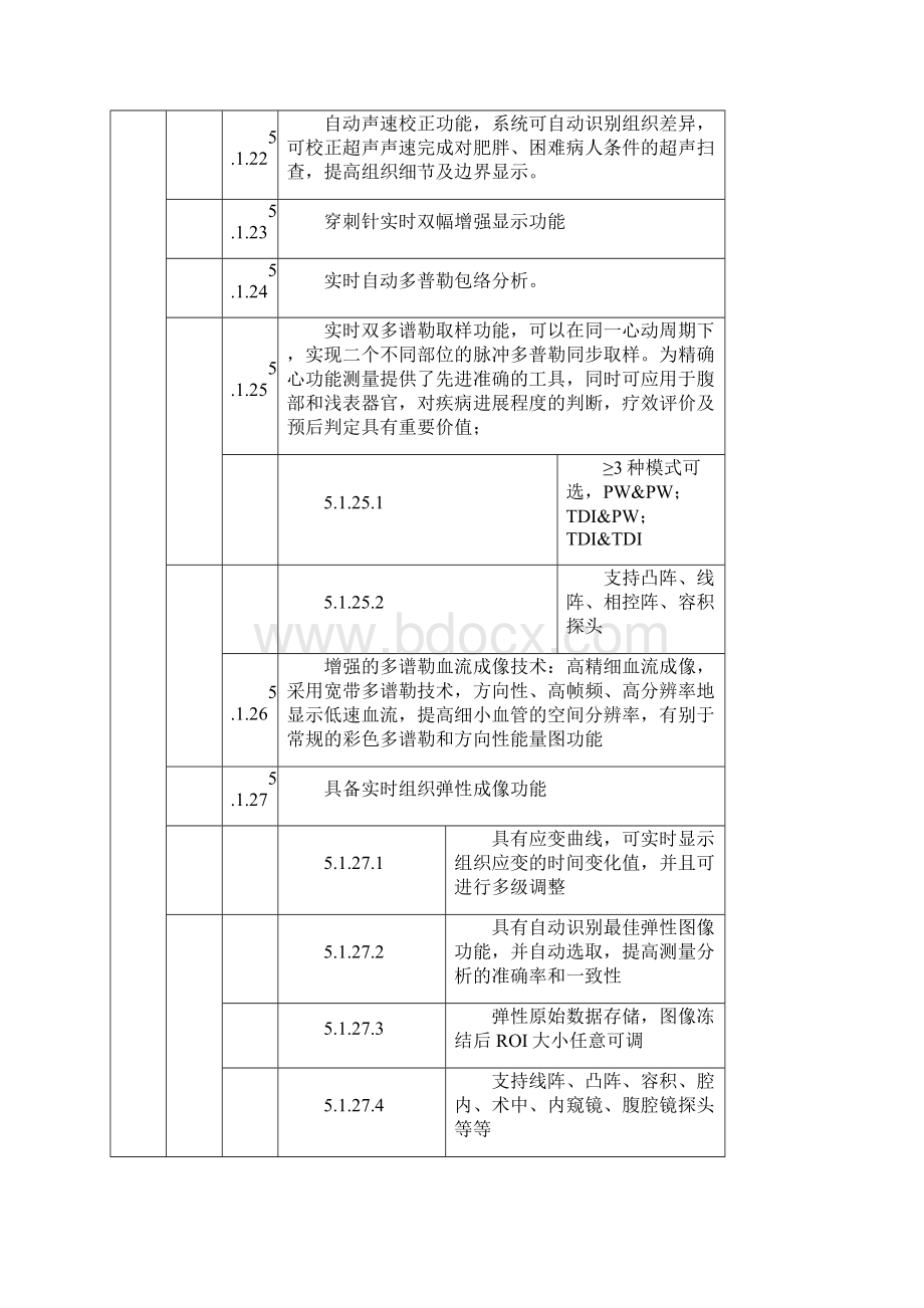 彩色多普勒超声诊断系统4台 设备主要技术参数和要求 第一台介入用.docx_第3页