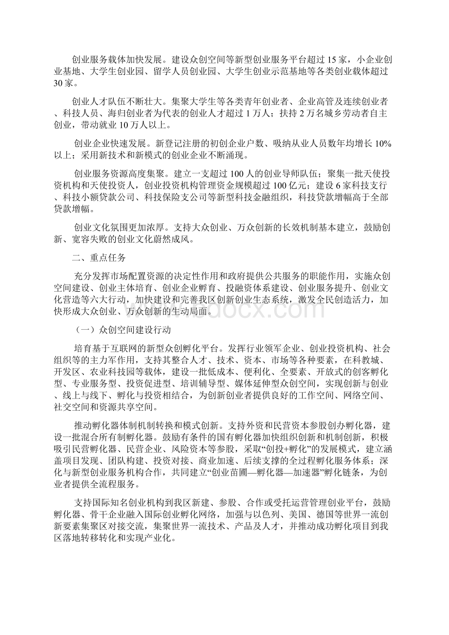 最新解决方案研究报告最新最全众创空间总体规划运营设计方案Word格式.docx_第2页