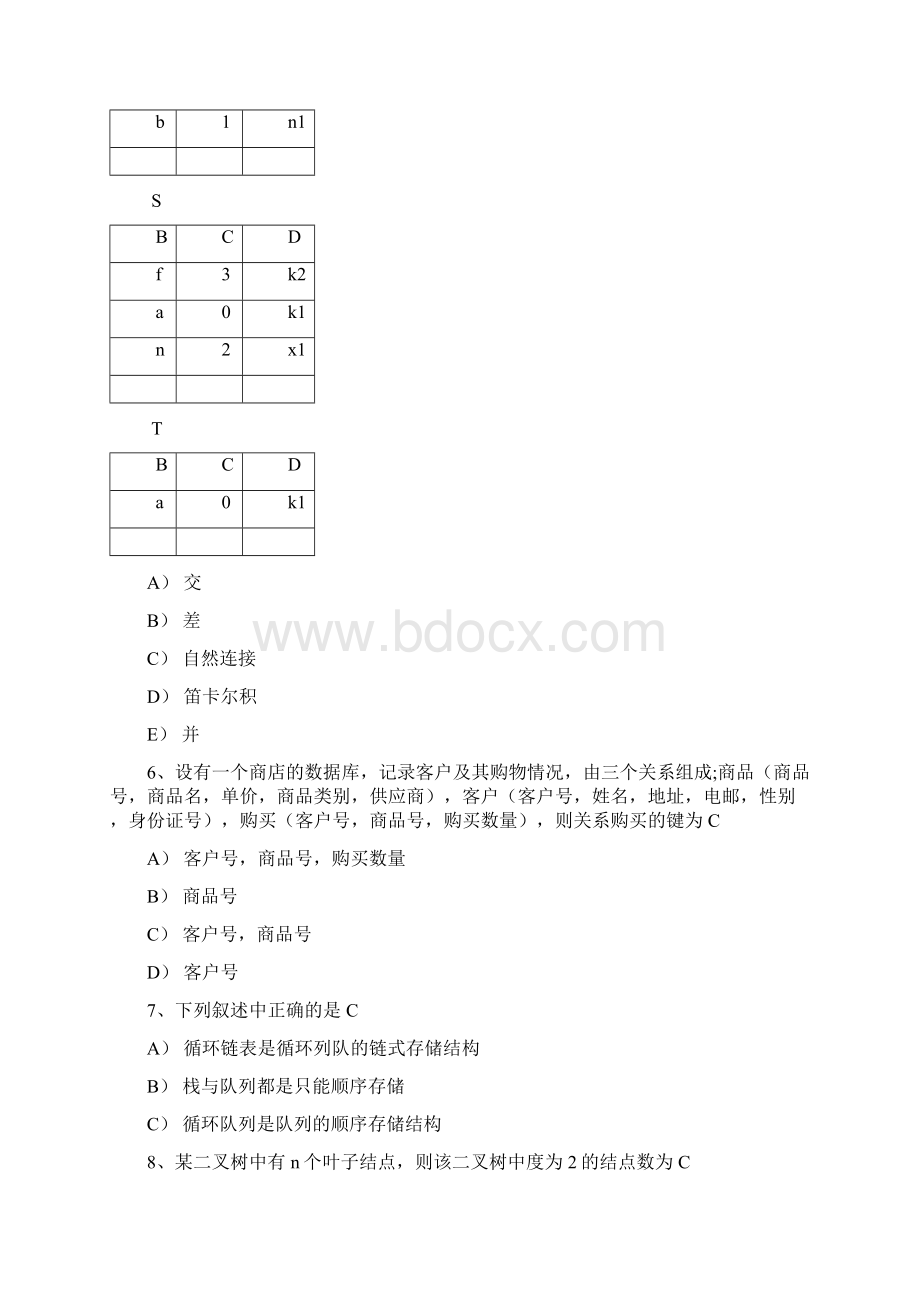 C语言ACCESSMS Office公共基础.docx_第2页