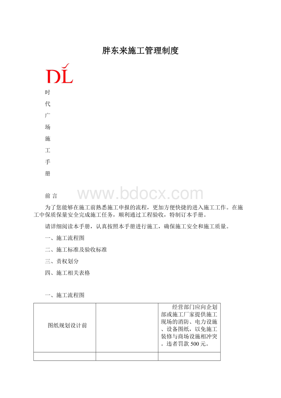 胖东来施工管理制度.docx_第1页