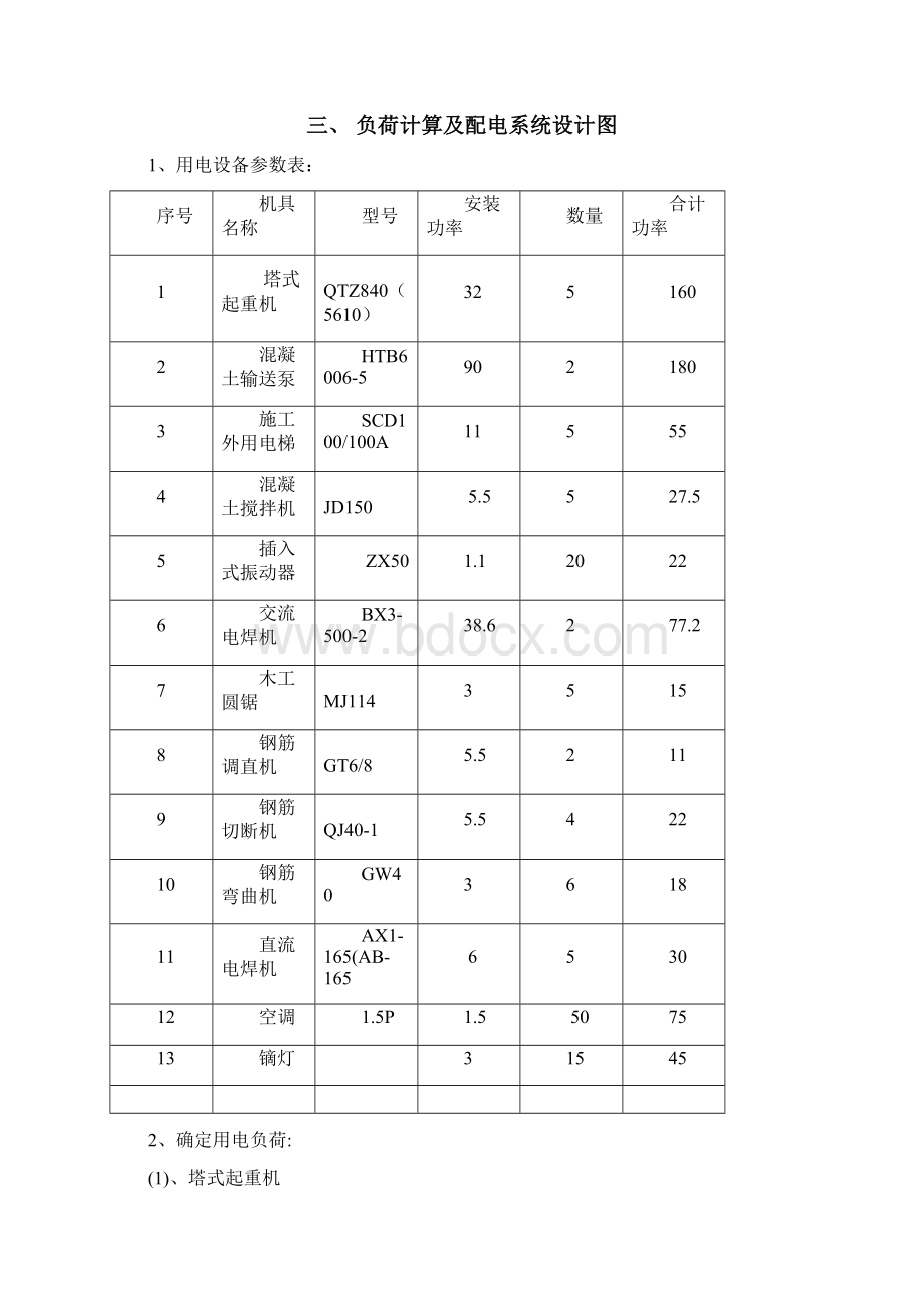 临时用电施工组织方案Word下载.docx_第3页