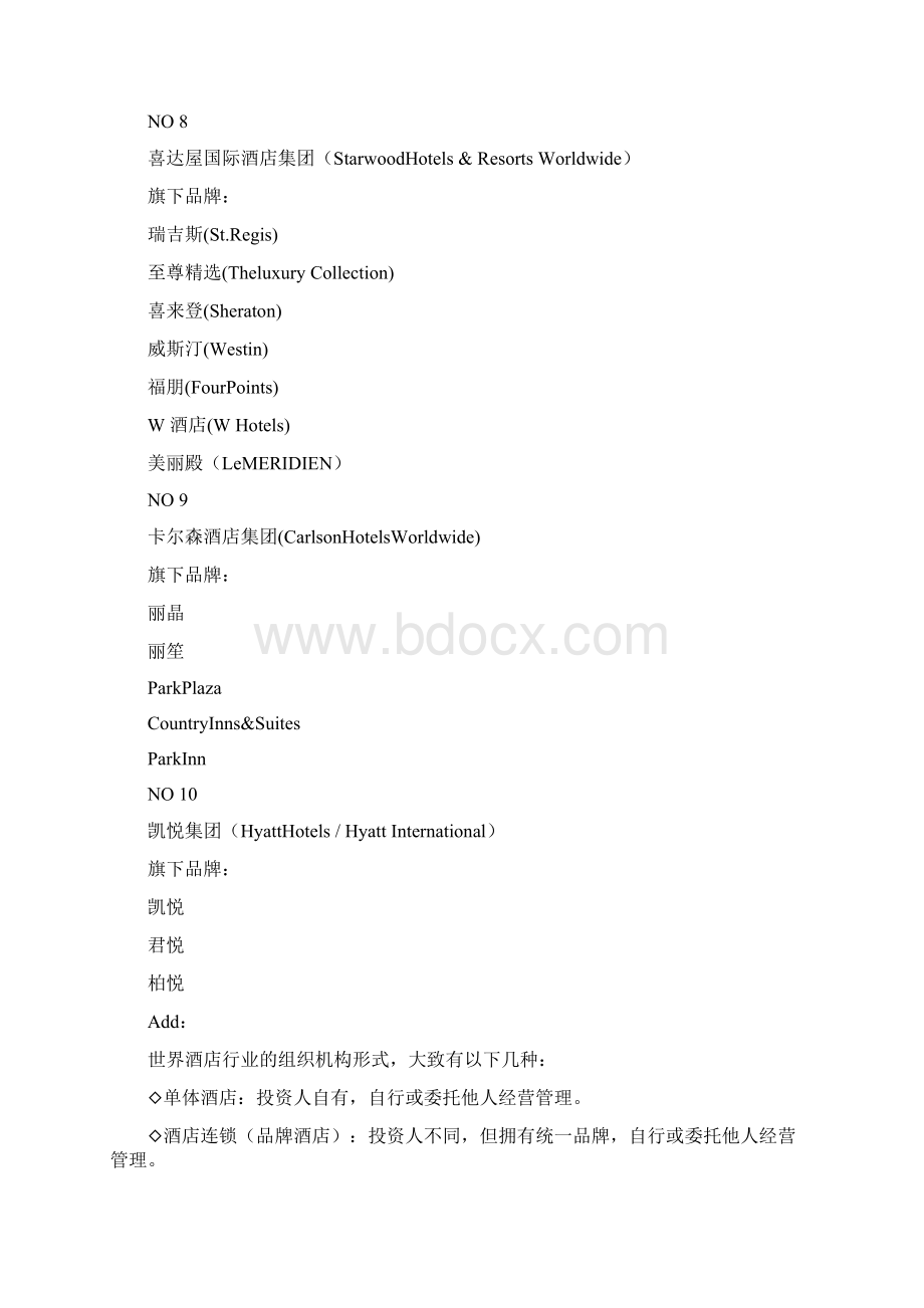 酒店行业最新排名文档格式.docx_第3页