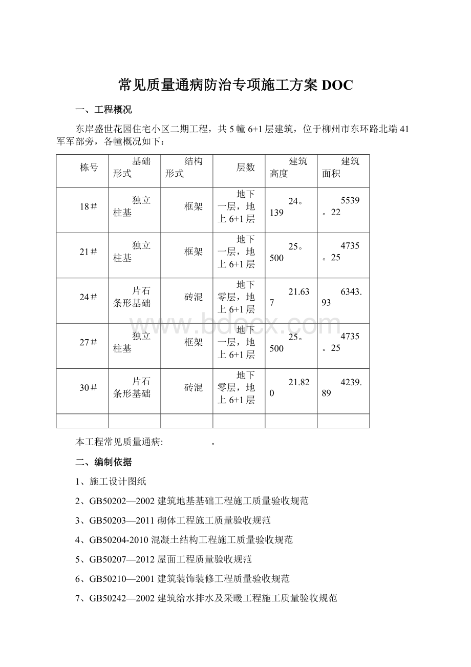 常见质量通病防治专项施工方案DOC.docx_第1页