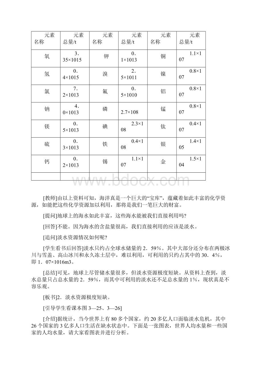 14班《保护松花江爱护水资源》教案14Word文件下载.docx_第3页