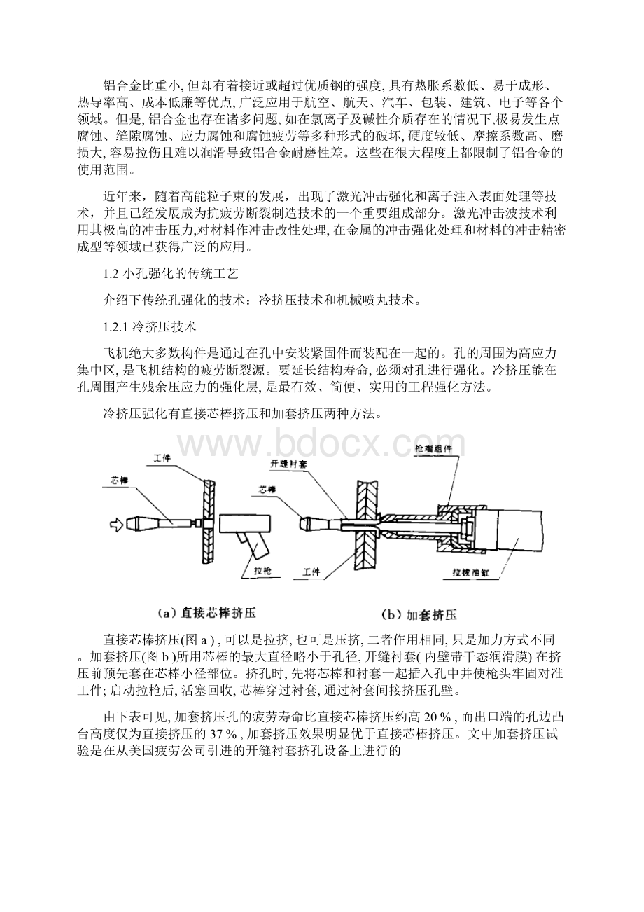 激光冲击对小孔疲劳寿命的影响毕业设计论文.docx_第3页