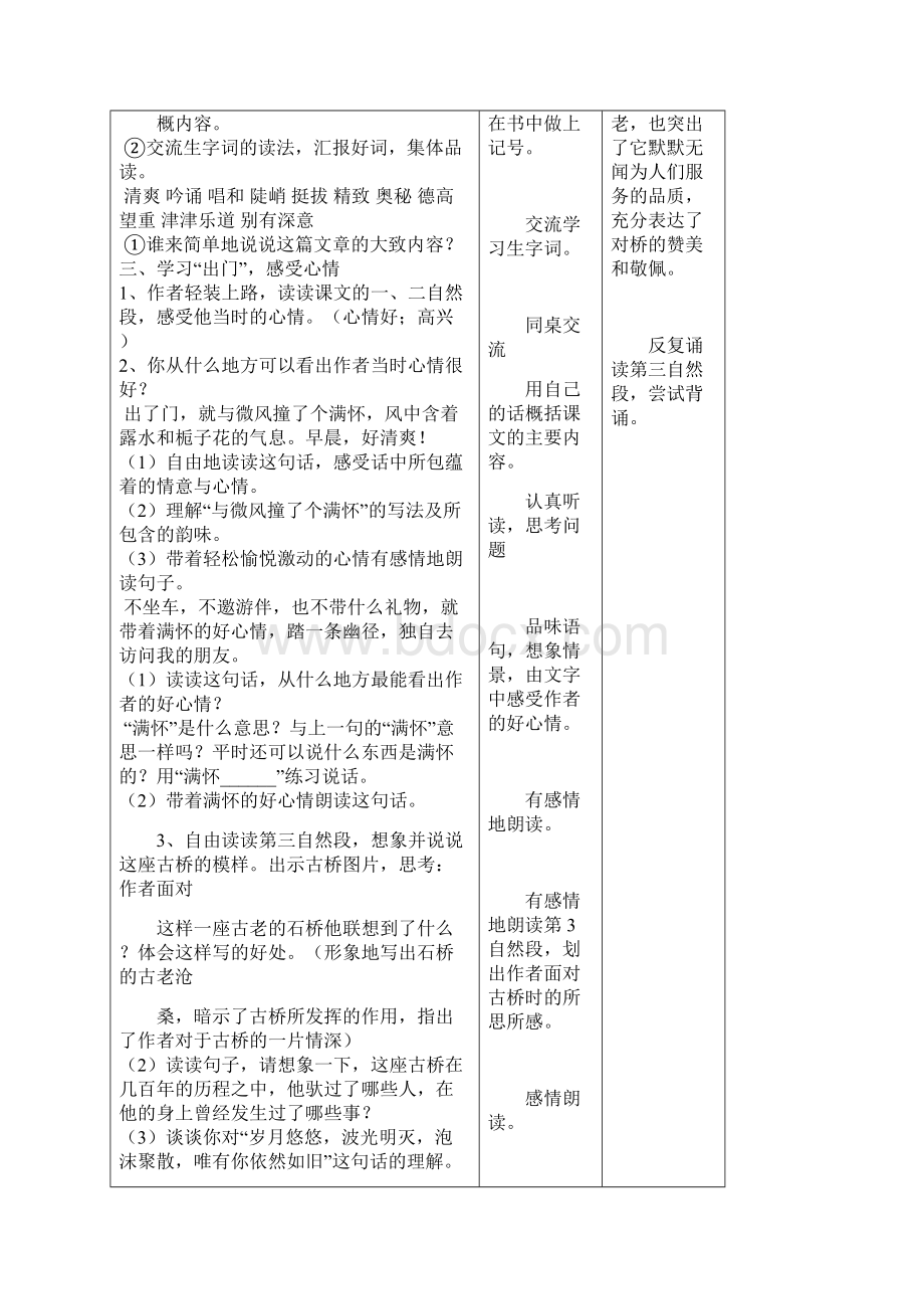 人教版小学六年级语文上册集体备课教案全册.docx_第2页