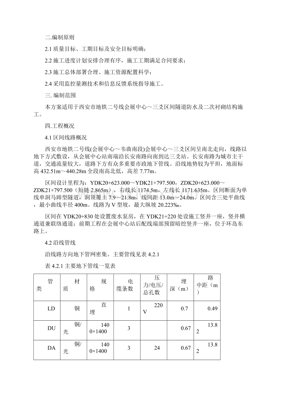 会展中心三爻区间二衬施工方案Word格式文档下载.docx_第3页