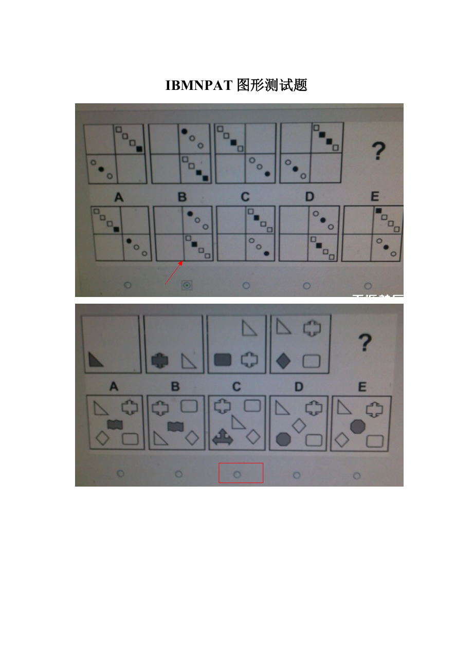 IBMNPAT图形测试题.docx_第1页