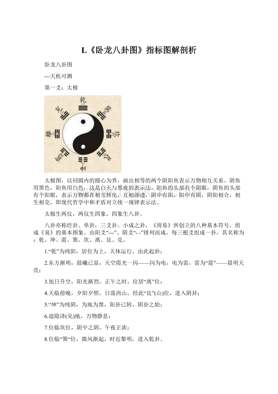 L《卧龙八卦图》指标图解剖析.docx