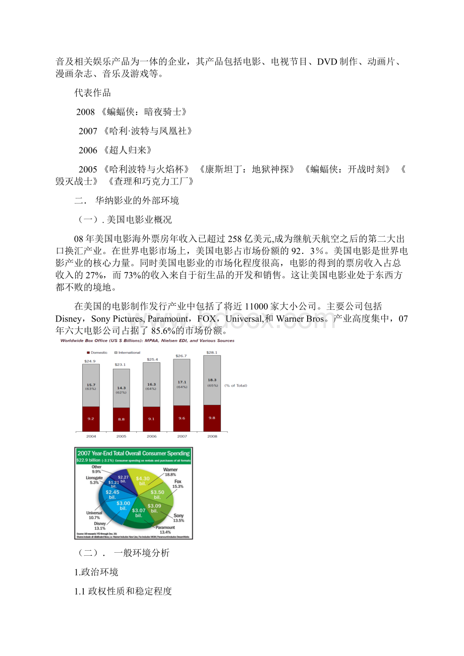 华纳兄弟战略分析Word文档格式.docx_第2页