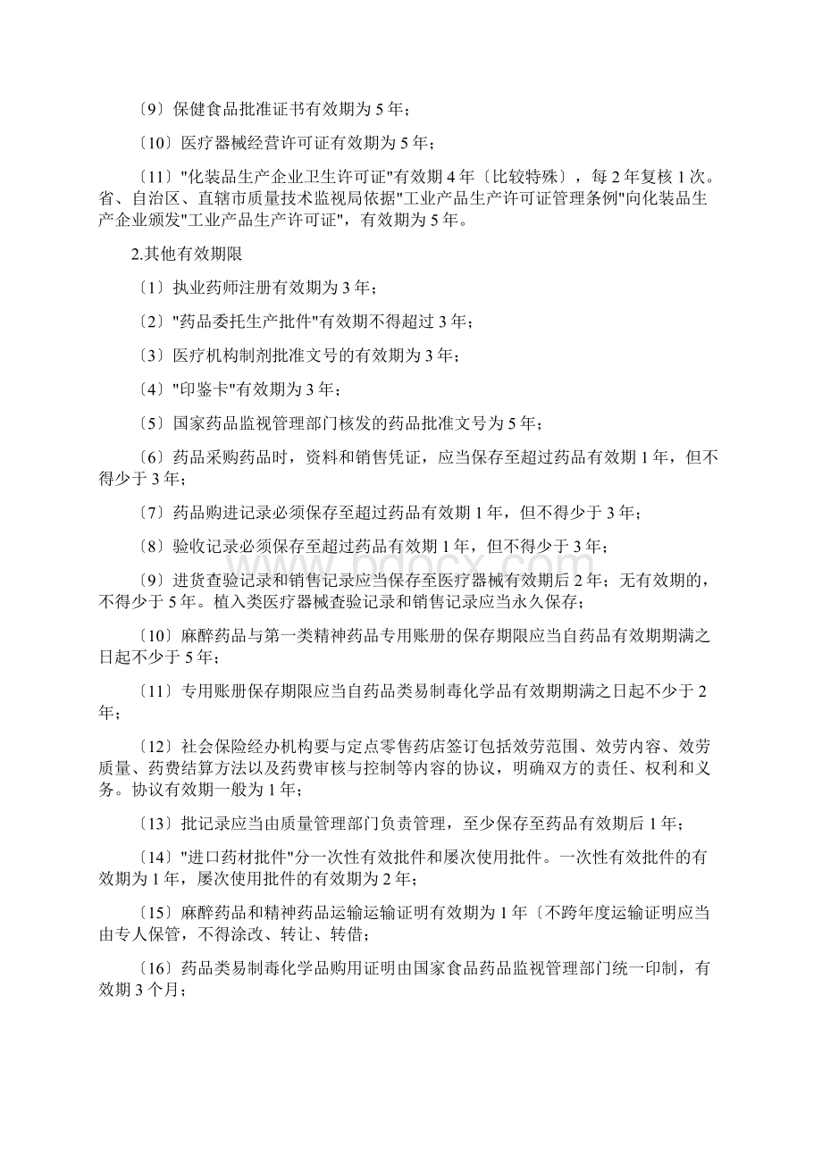 执业药师法律法规总结.docx_第2页