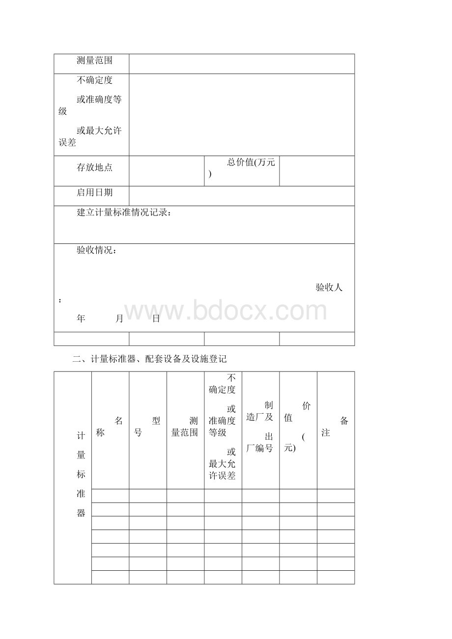 计量标准履历书08版.docx_第2页