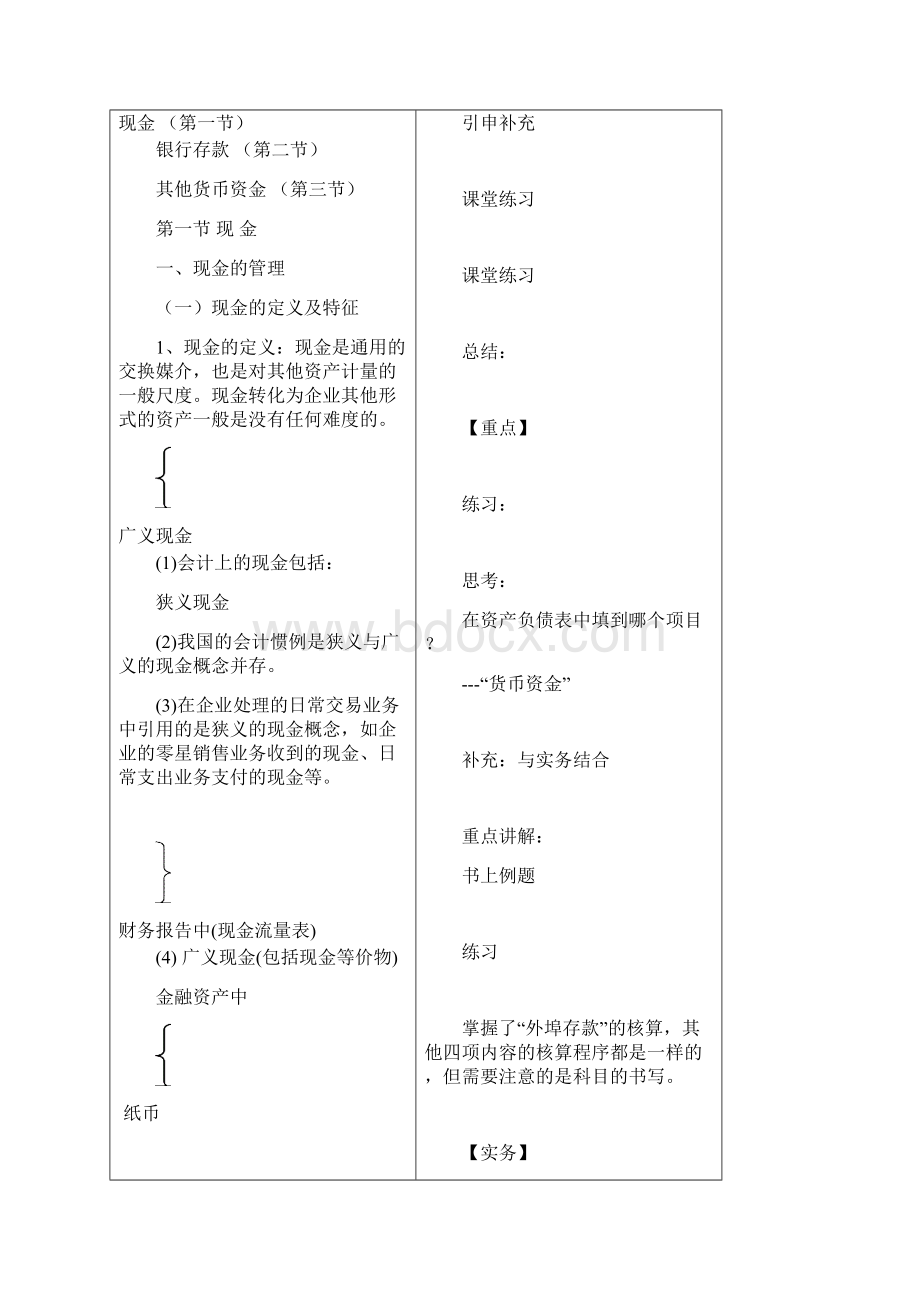 教案中级财务会计第二章货币资金.docx_第2页