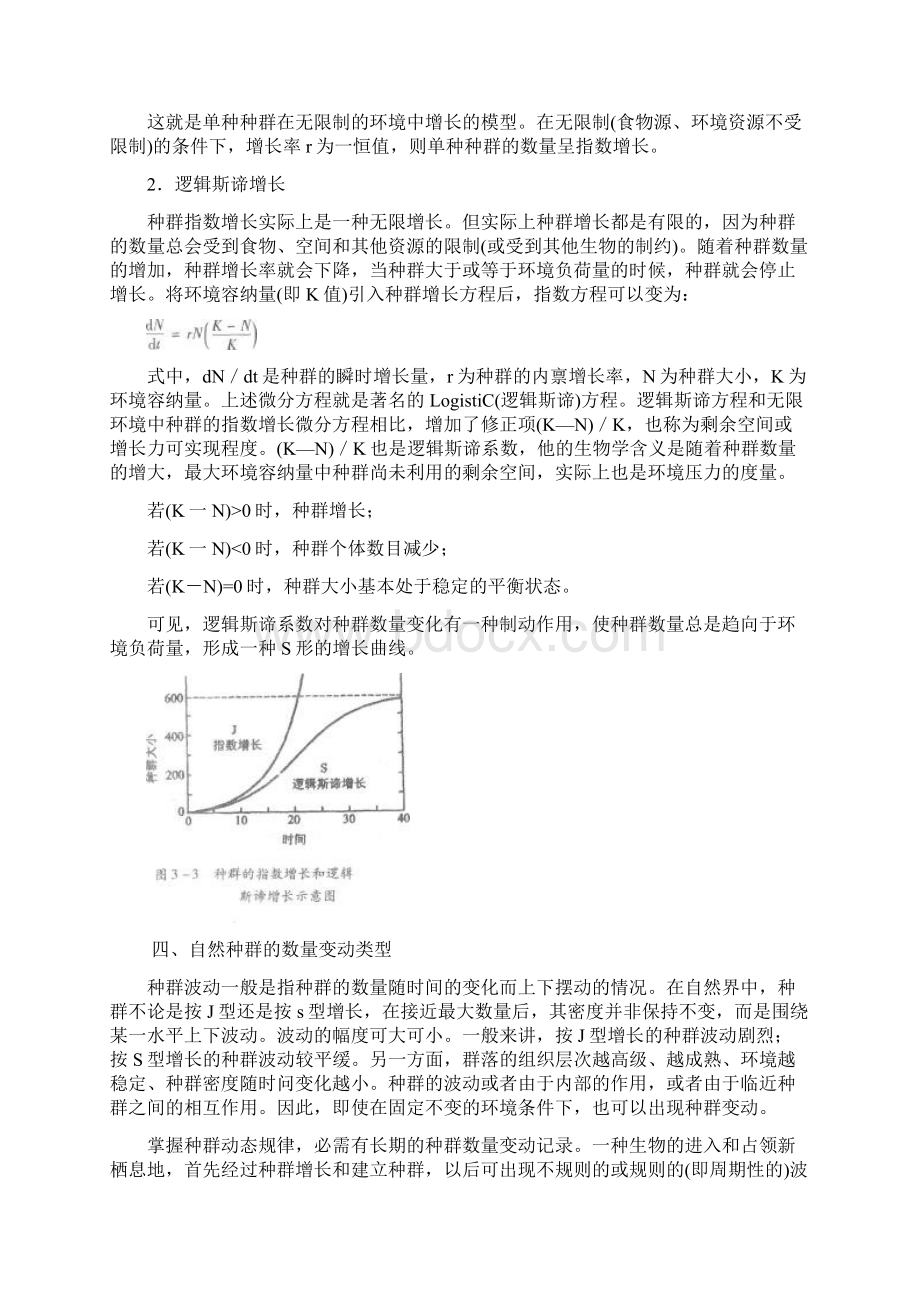 全国成人高考专升本生态学基础第三章种群生态第二节.docx_第3页