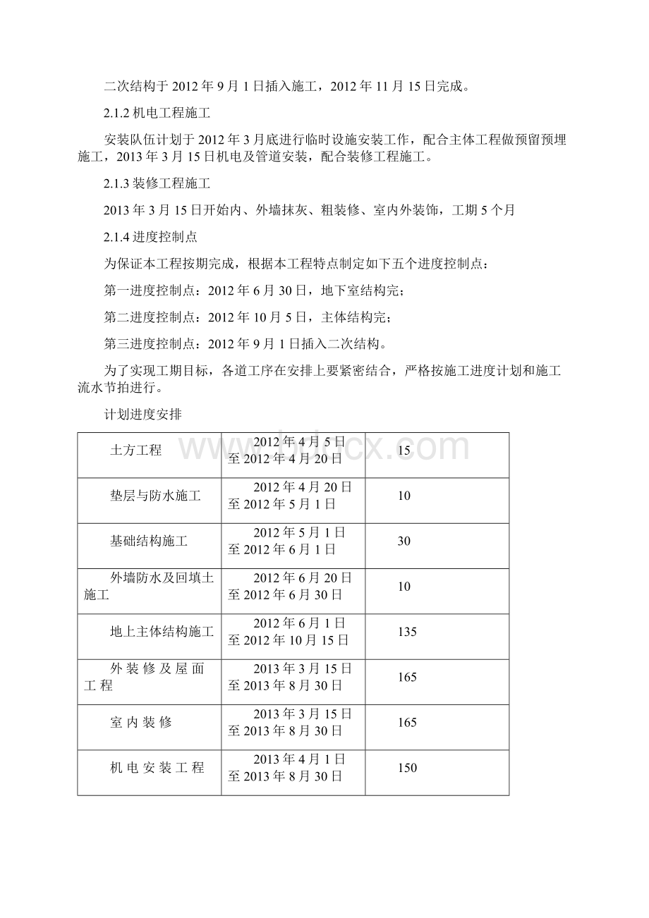 住宅楼施工组织设计方案.docx_第3页