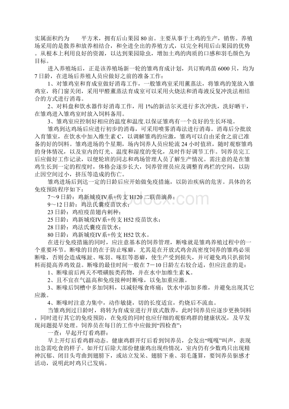 实习期养殖场实习总结Word下载.docx_第3页