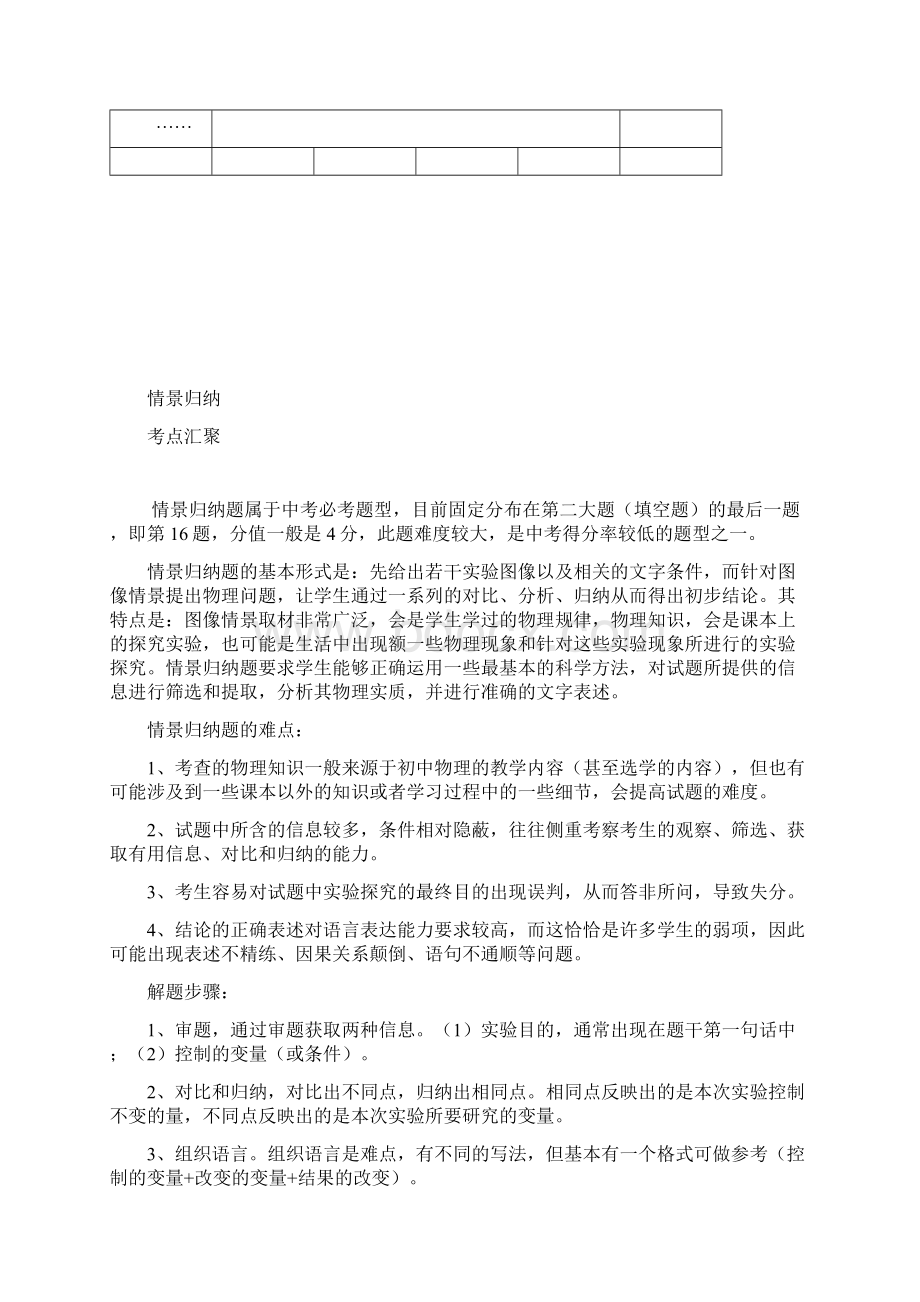 初中物理情景归纳 T.docx_第2页