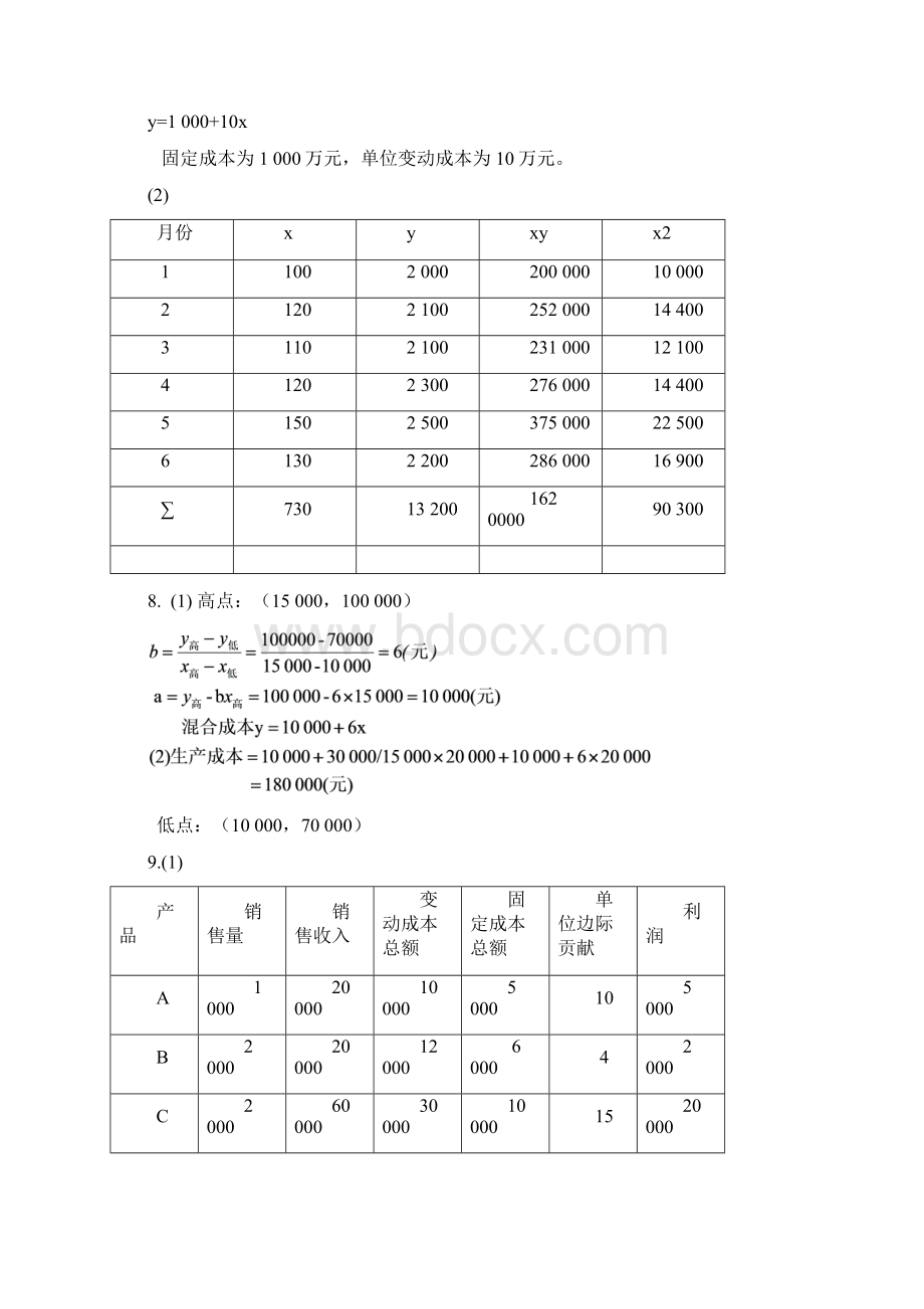 财务管理课后答案张玉英主编审批稿Word文件下载.docx_第3页