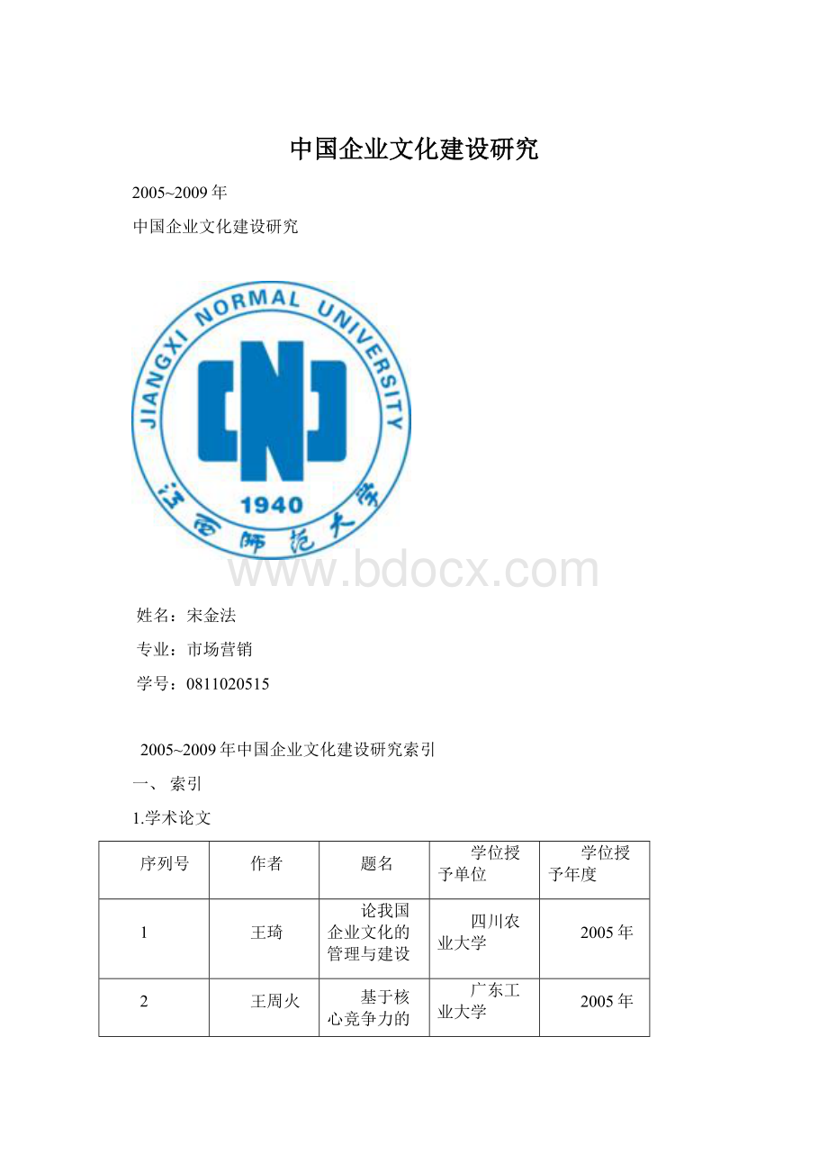 中国企业文化建设研究Word格式文档下载.docx_第1页