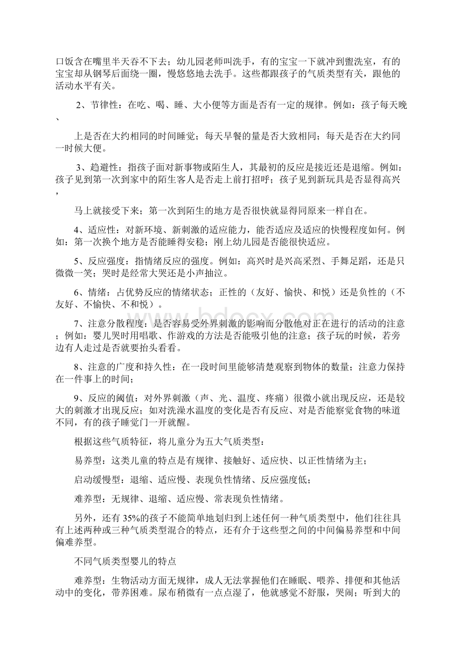 宝宝气质类型及抚养策略Word格式文档下载.docx_第2页