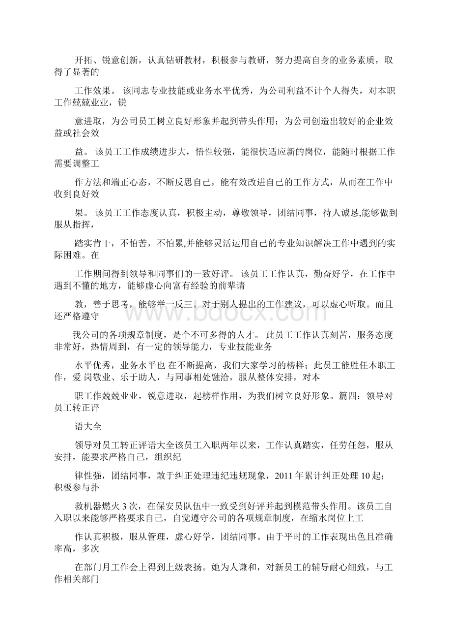 述职报告评语怎么写Word格式文档下载.docx_第2页