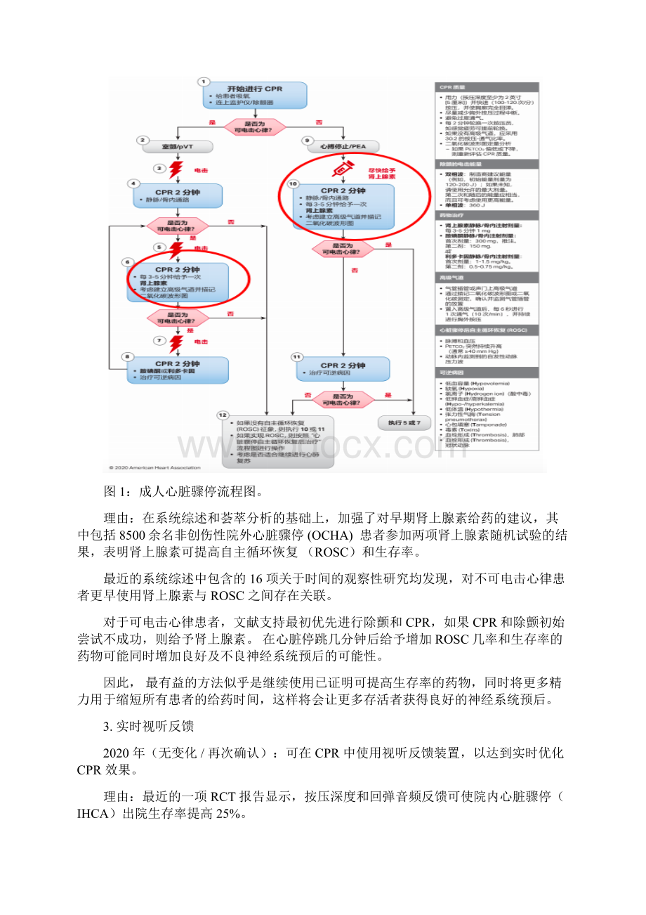 《 美国心脏协会心肺复苏及心血管急救指南》要点Word下载.docx_第2页