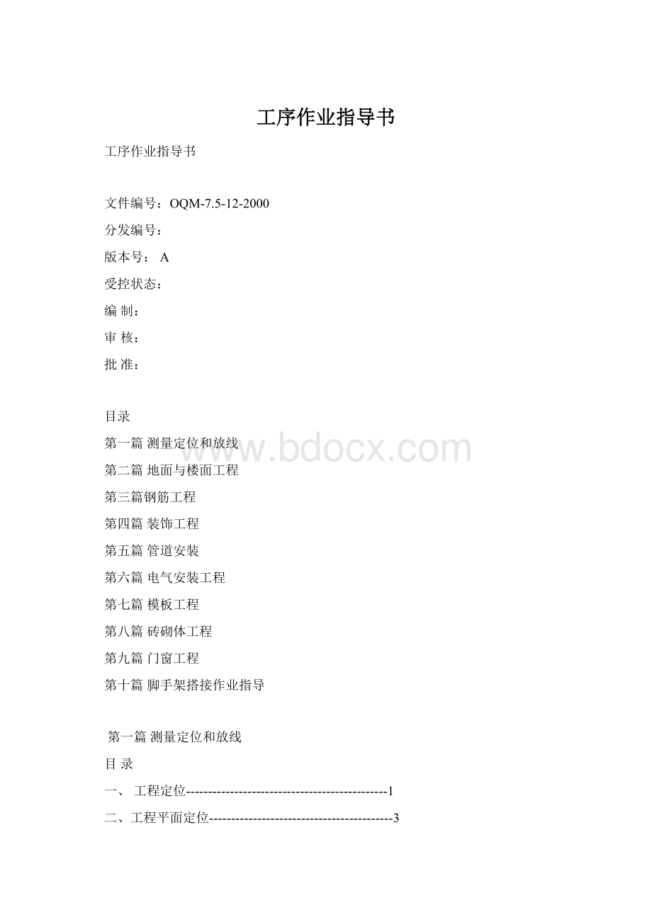 工序作业指导书Word文档格式.docx