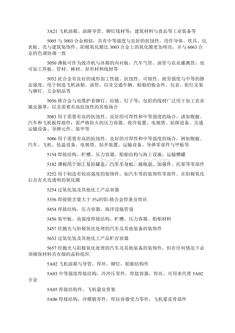 铝合金的应用领域及发展方向Word文档下载推荐.docx_第3页