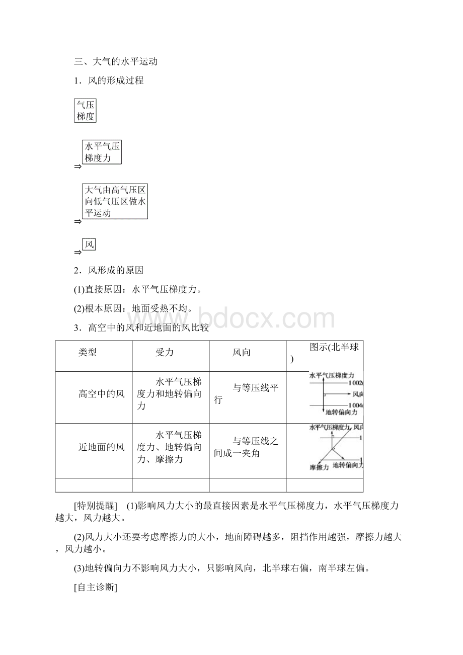 人教版地理必修一第2章 第1节 冷热不均引起大气运动.docx_第3页