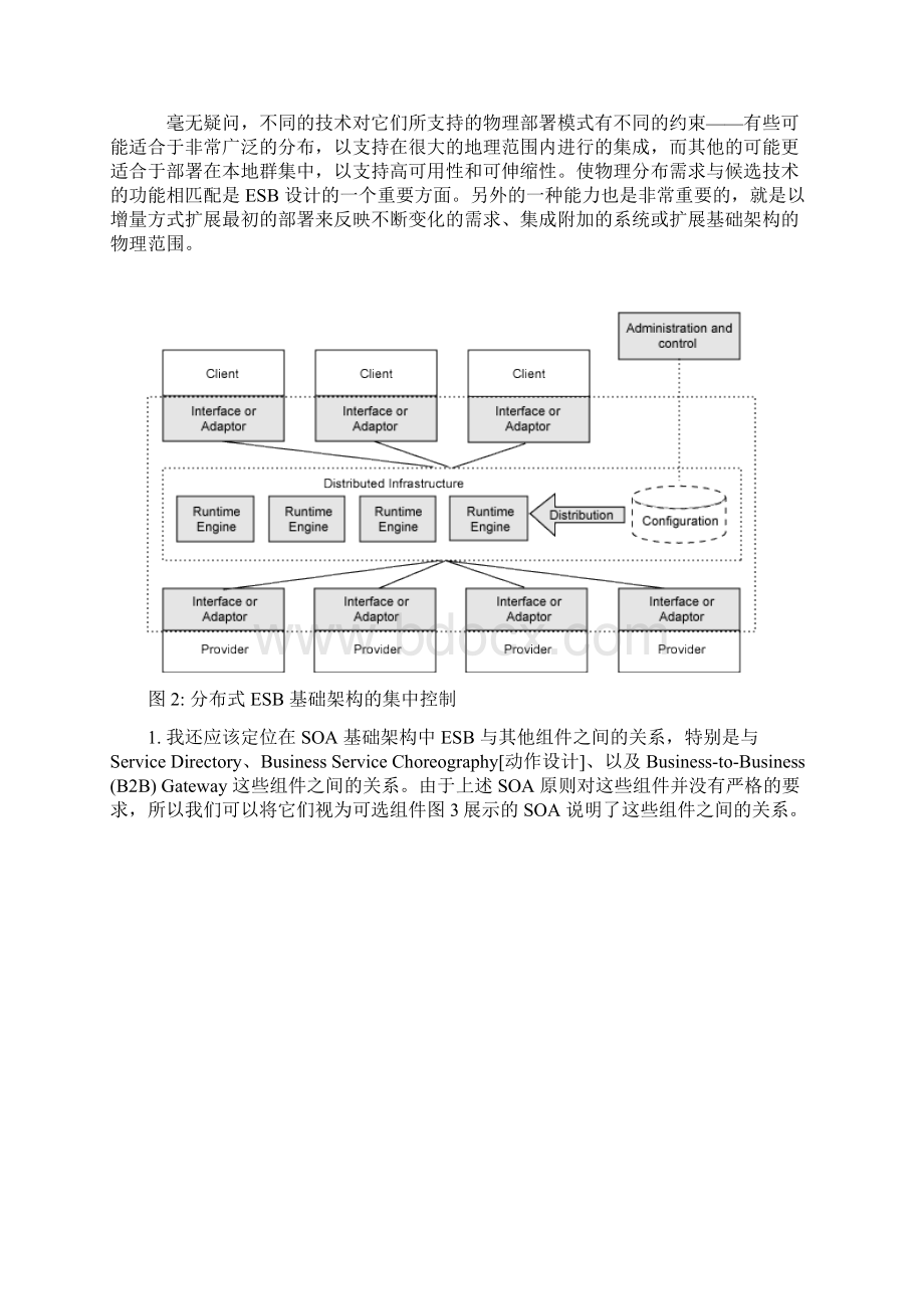 理解SOA体系结构中ESB场景和解决方案文档格式.docx_第3页