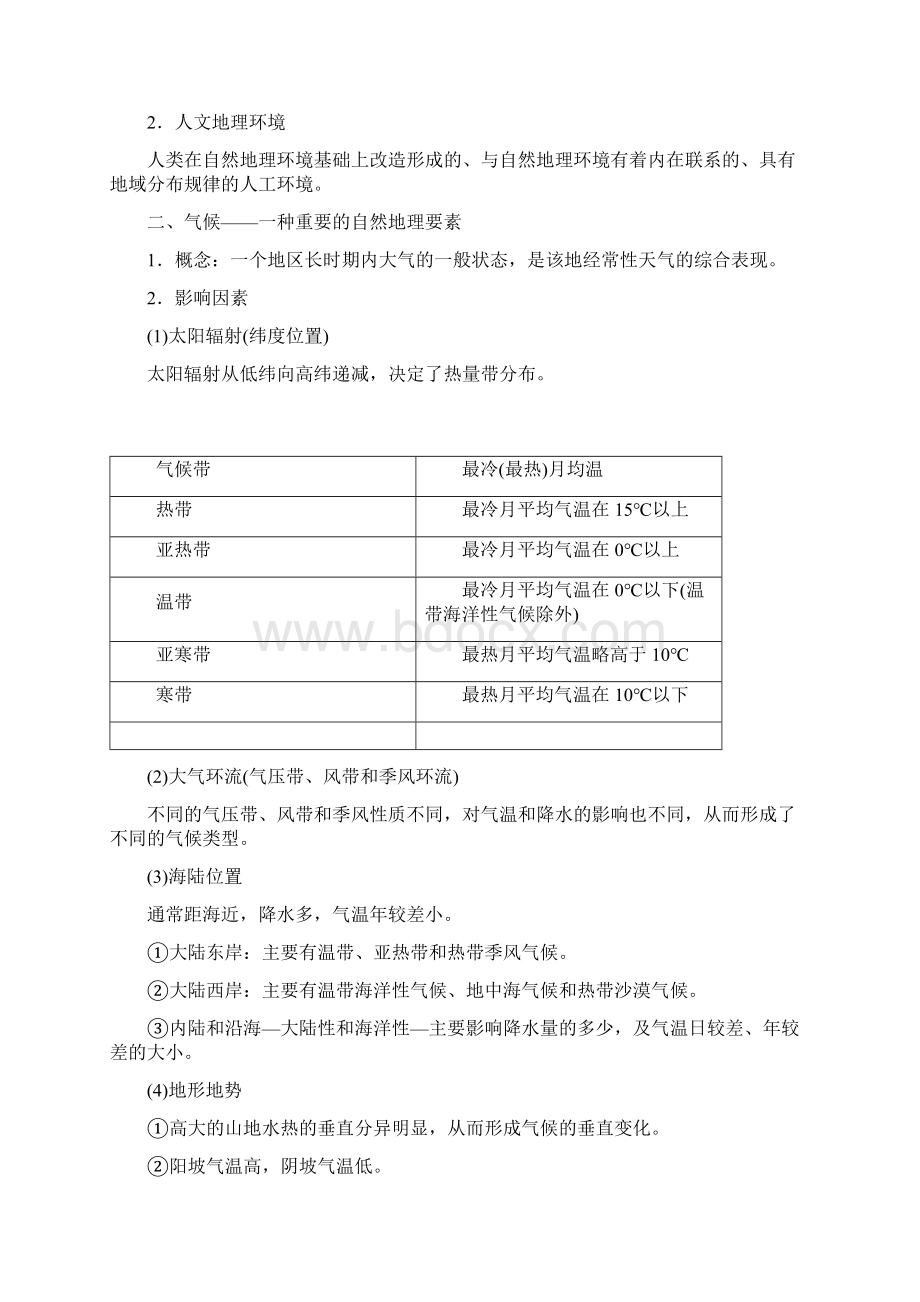 高考地理重点课件+精讲义+优习题 12.docx_第2页