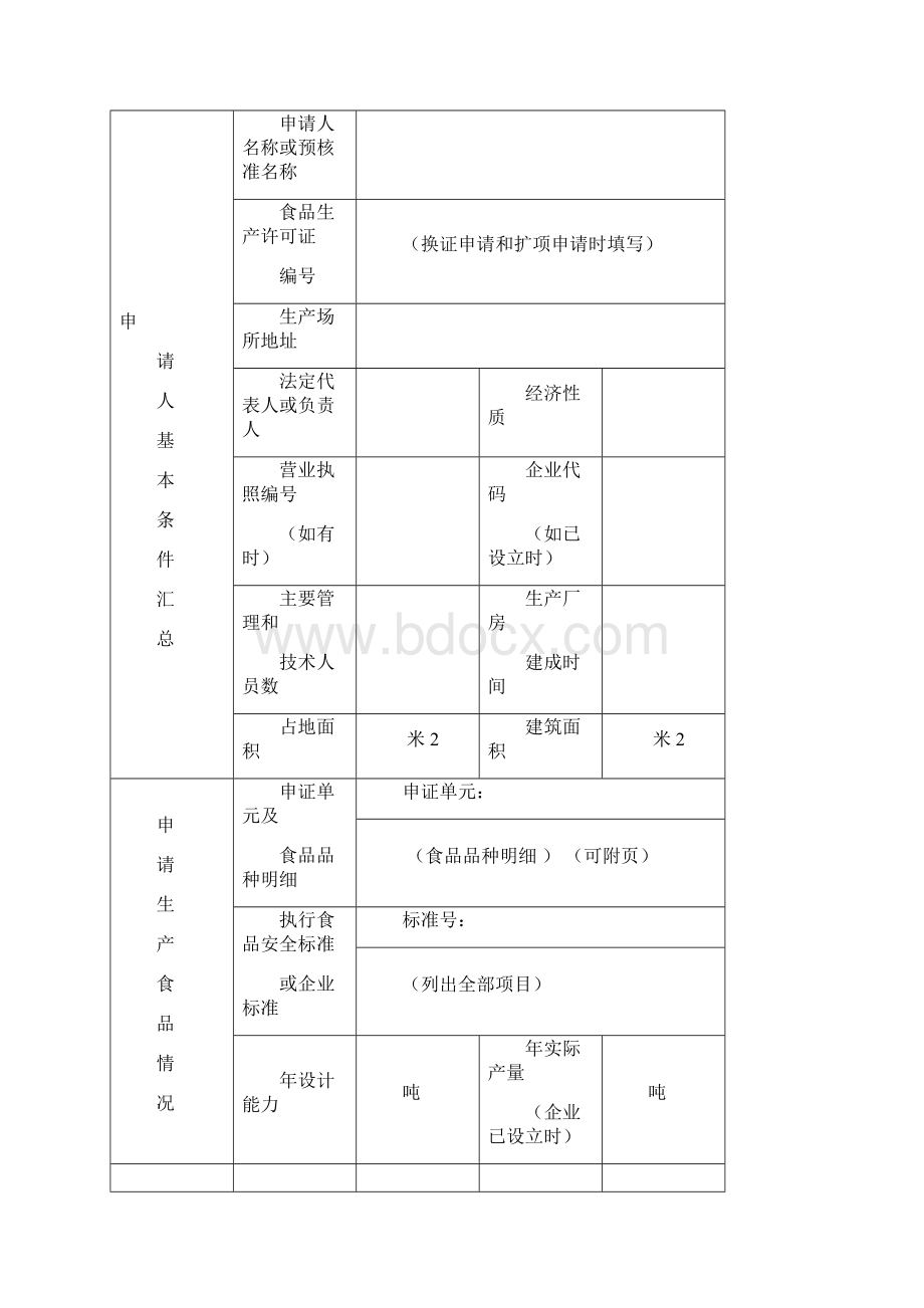 zxm食品生产许可证申请书.docx_第3页