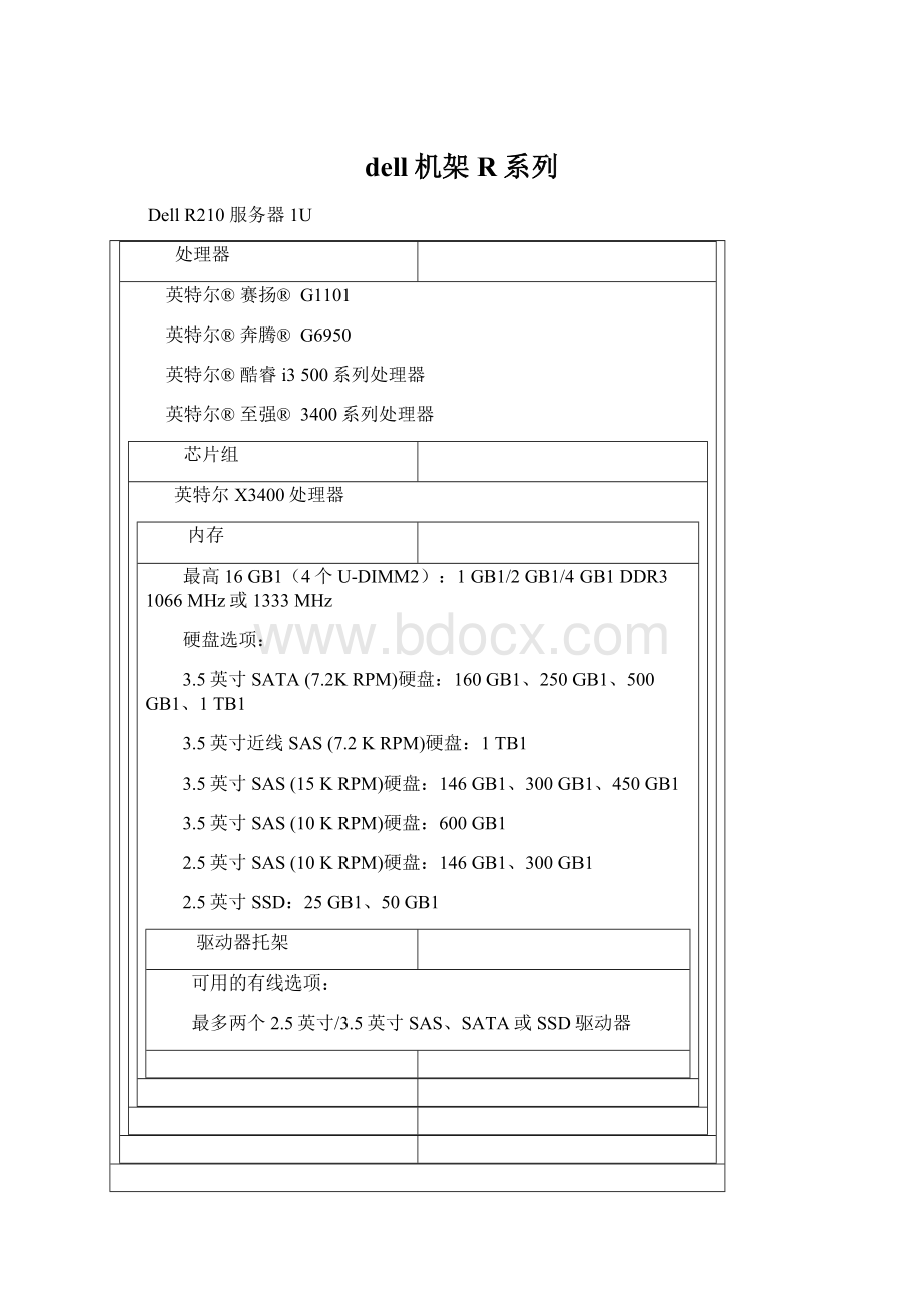 dell机架R系列.docx_第1页