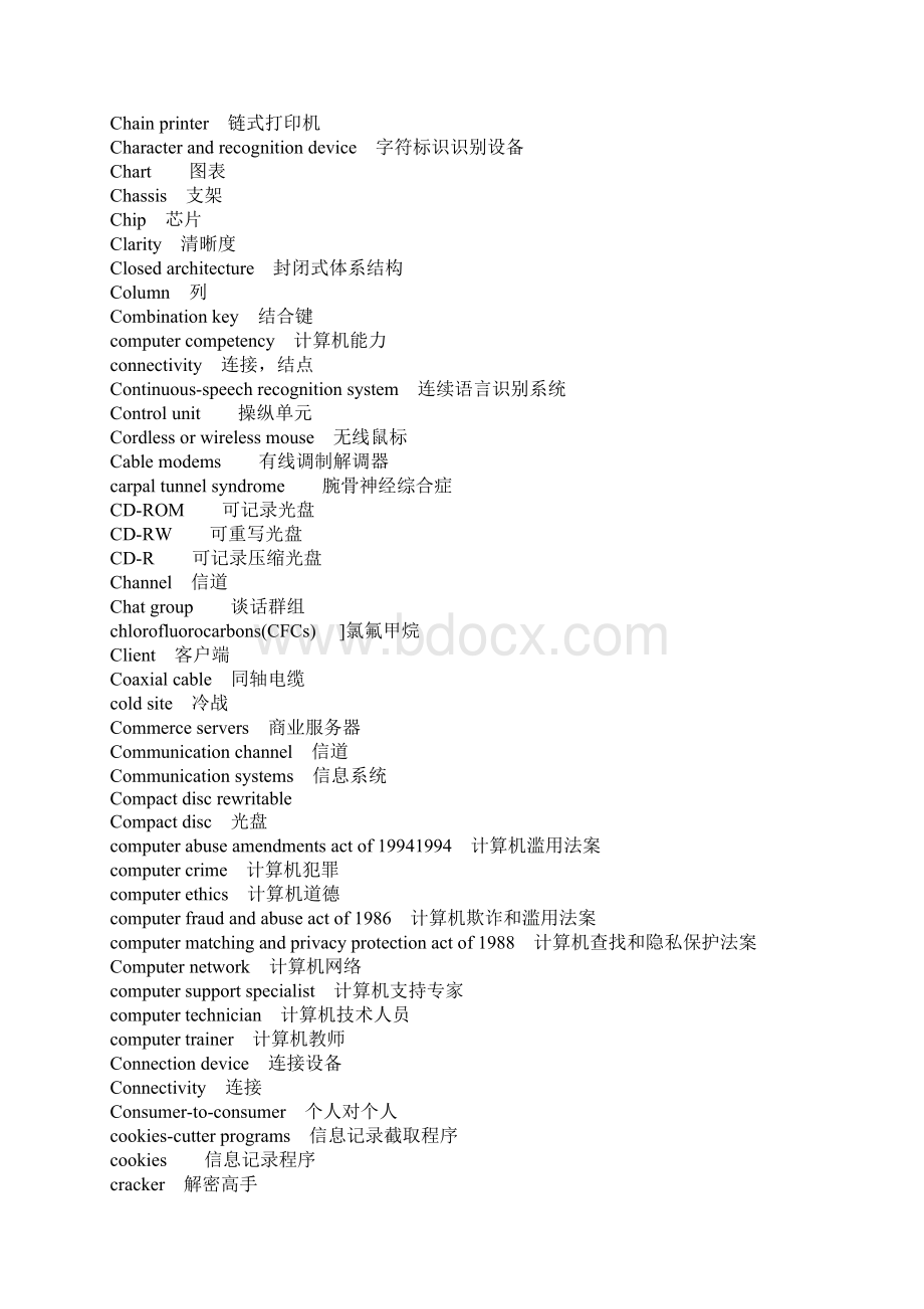 计算机英语词汇大全整理最新.docx_第2页