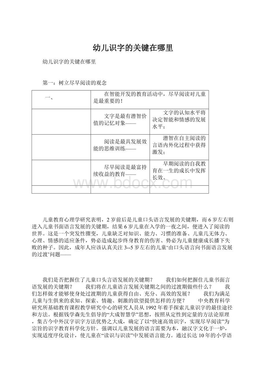 幼儿识字的关键在哪里文档格式.docx_第1页