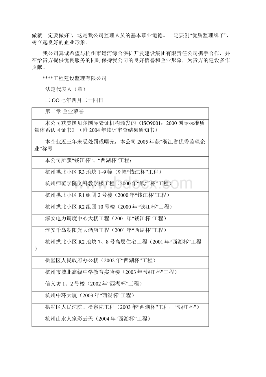 最新《监理投标书资信业绩 》.docx_第3页