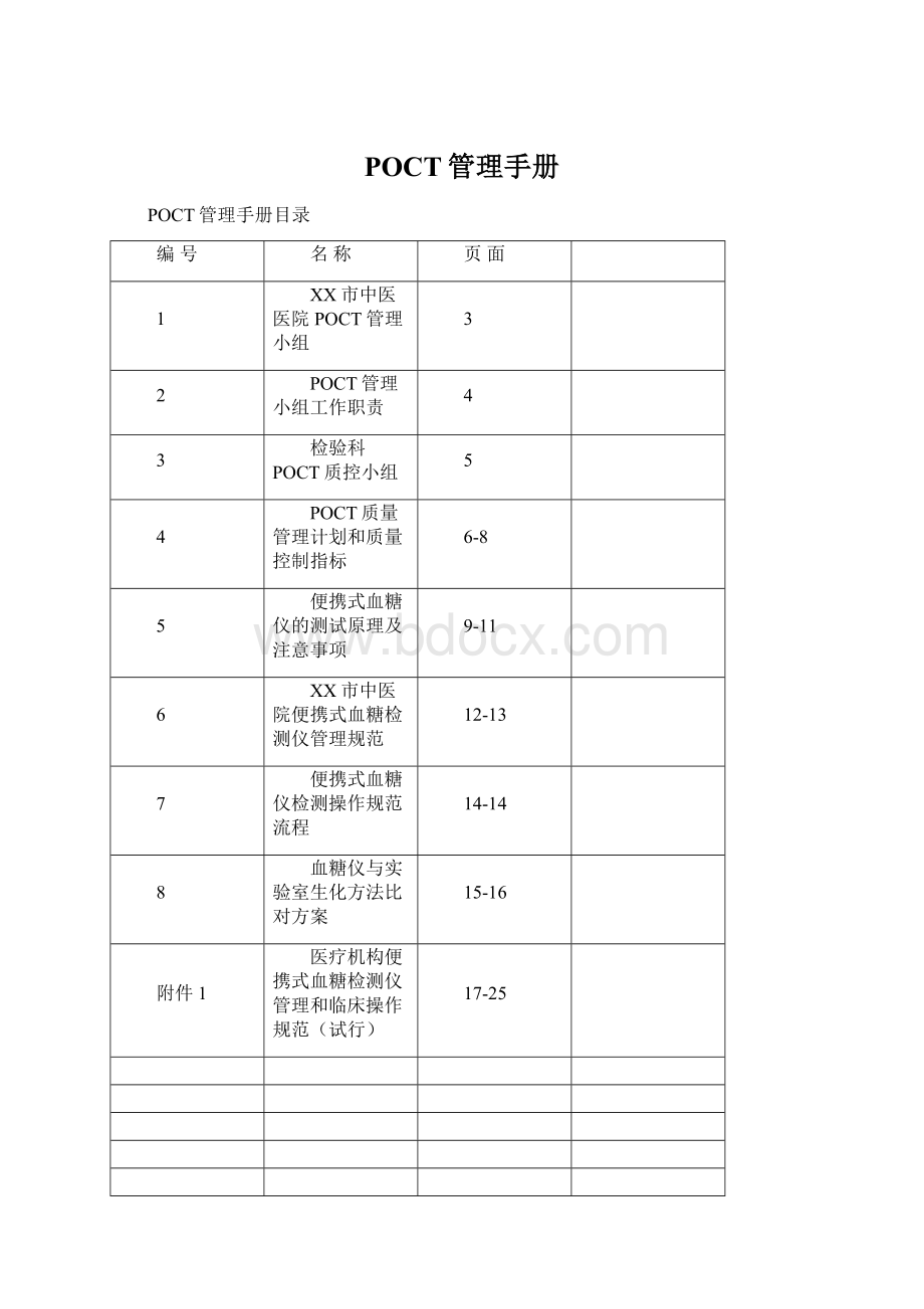 POCT管理手册.docx