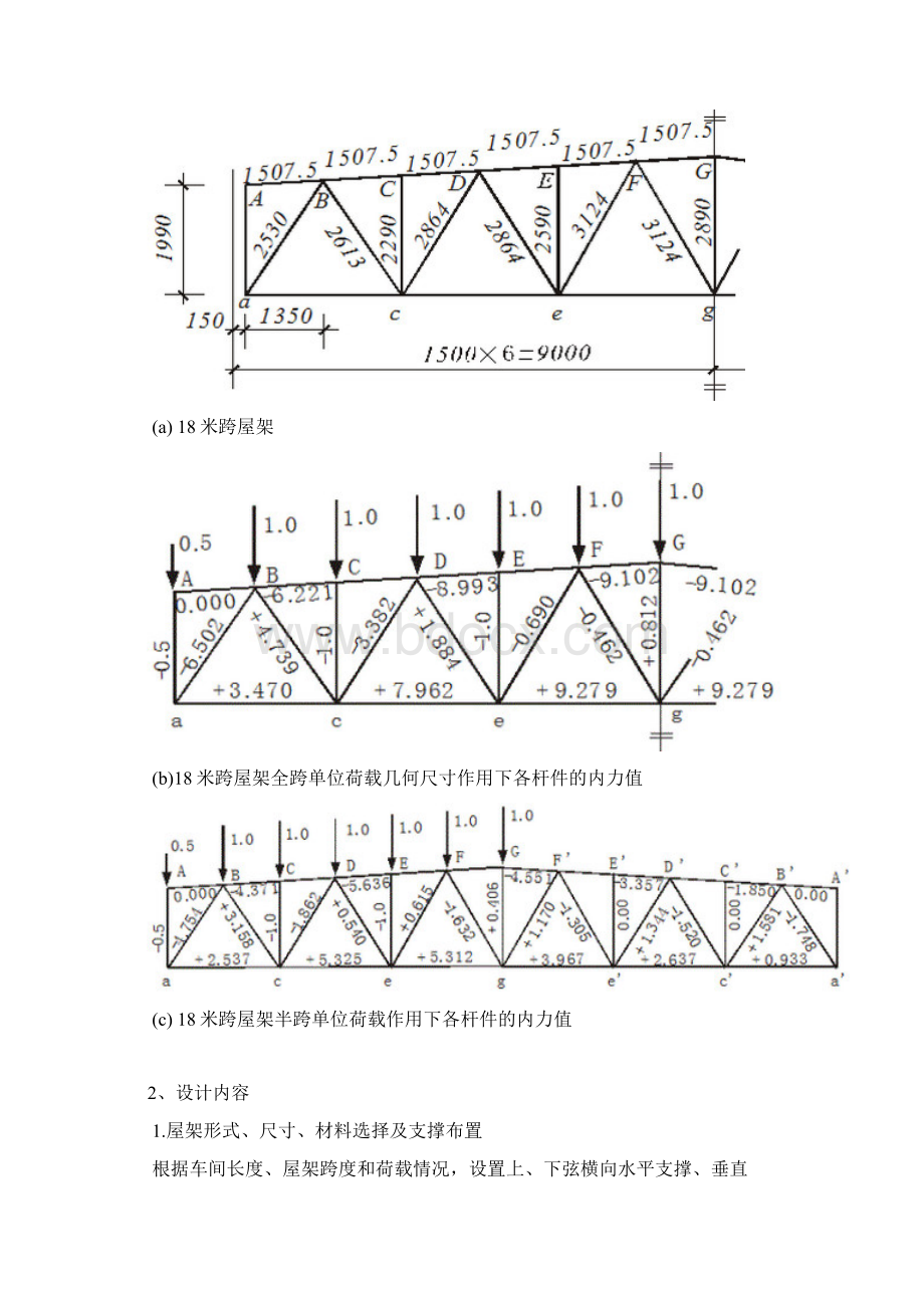 钢结构18m梯形屋架设计实例.docx_第2页