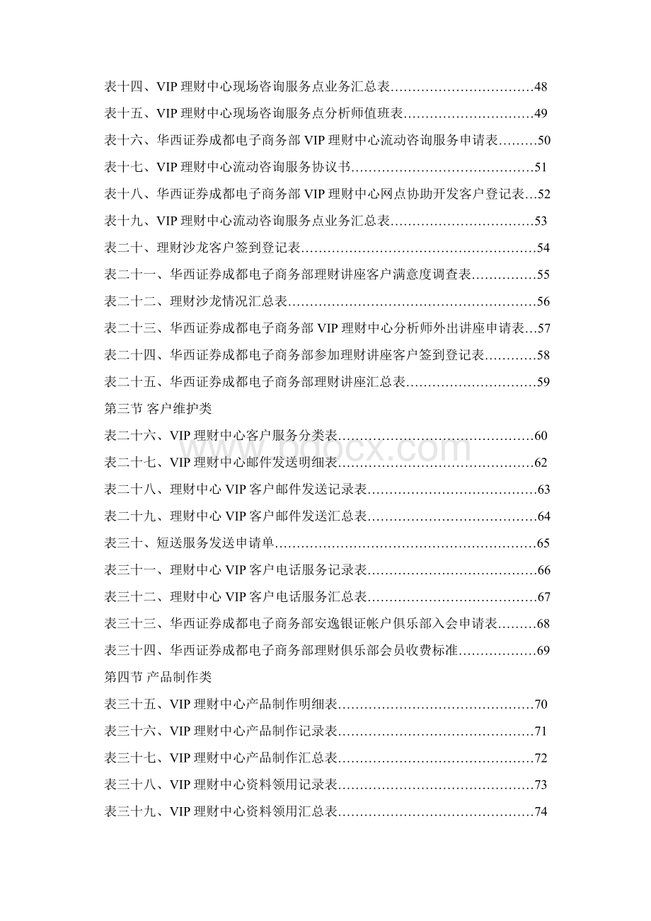 华西证券成都电子商务部VIP理财中心管理手册Word文档下载推荐.docx_第3页