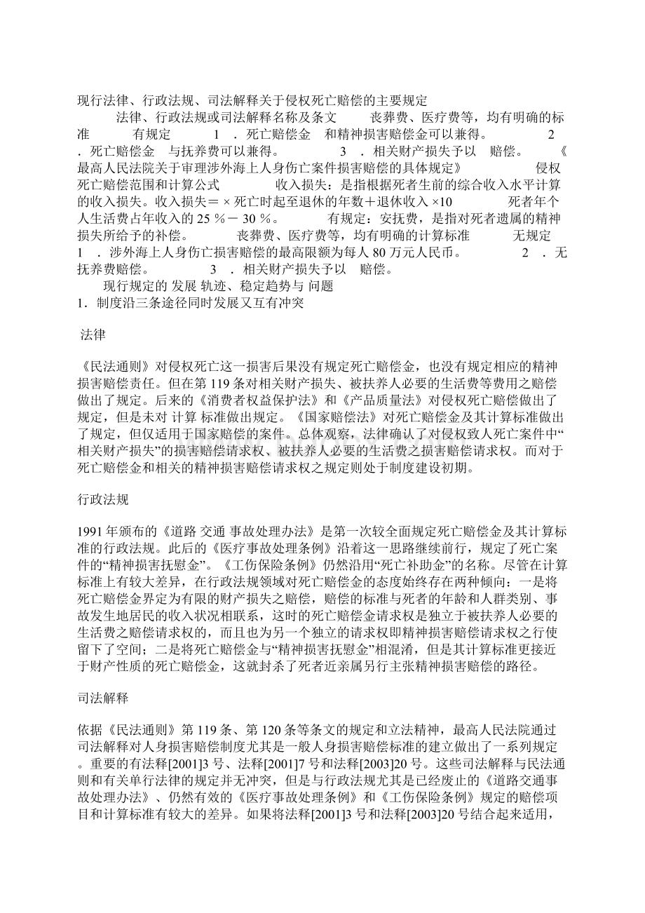 侵权死亡赔偿研究上.docx_第2页