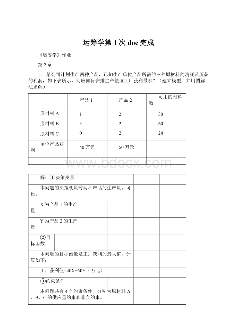 运筹学第1次doc完成Word文档格式.docx_第1页