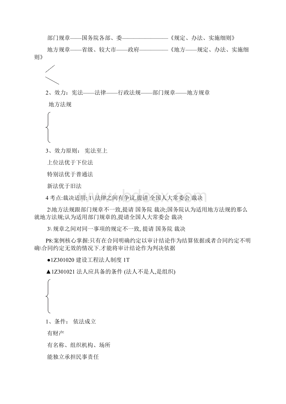 一级建造师各科总结考前必备.docx_第2页