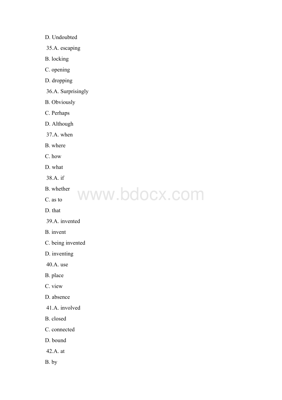 英语专业四级模拟试题11Word格式文档下载.docx_第2页